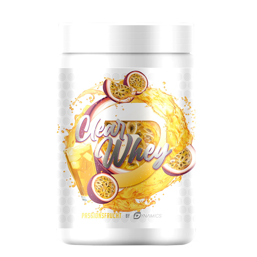 Dynamics Clear Whey Passionsfrucht Produktbild 