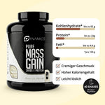 Dynamics Pure Mass Gain 3 kg Vanilla Dream Highlights 