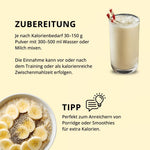 Dynamics Pure Mass Gain 3 kg Vanilla Dream Zubereitung 