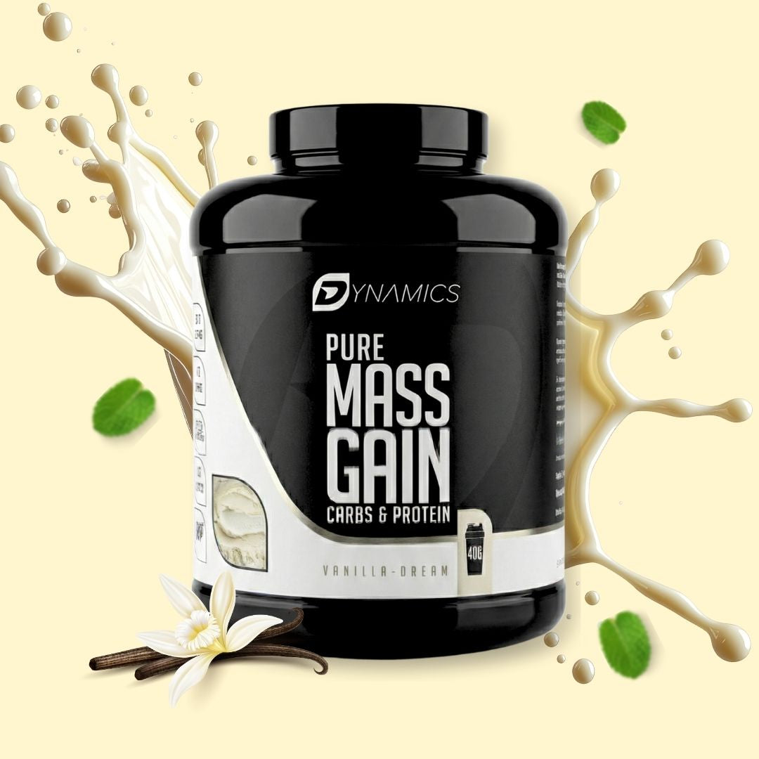 Dynamics Pure Mass Gain 3 kg Vanilla Dream Frontansicht 