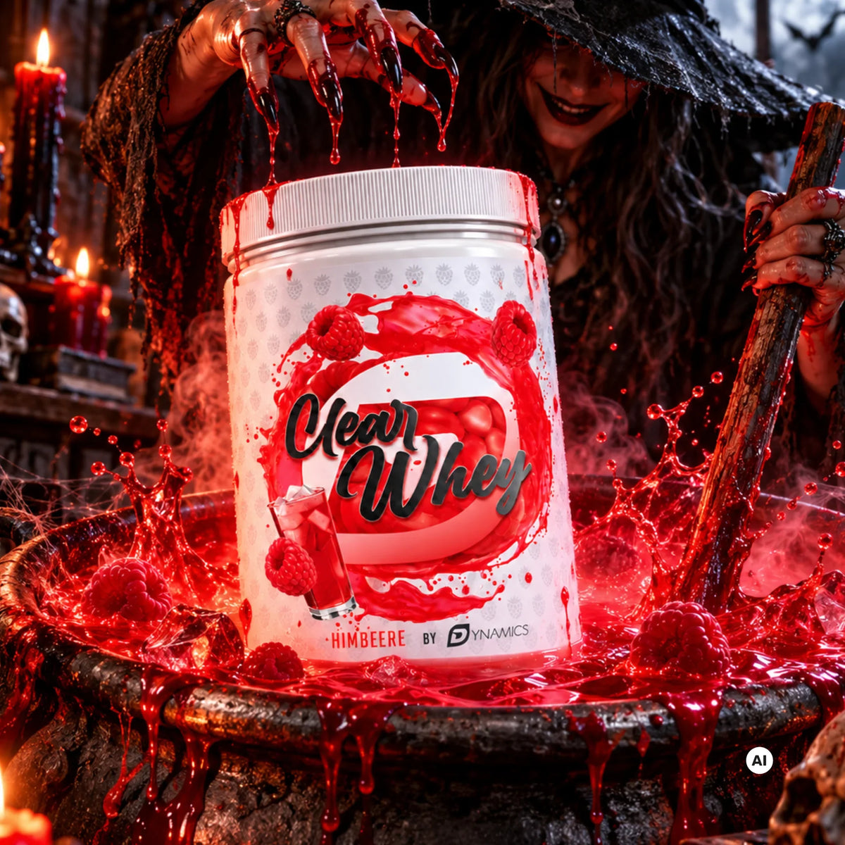 Dynamics Nutrition Halloween – clear whey himbeere halloween