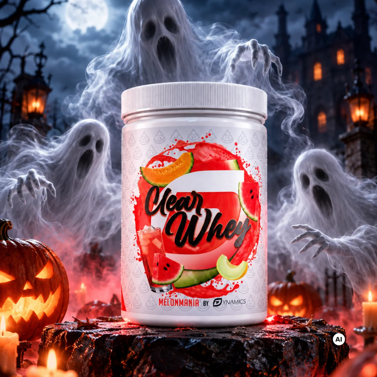 Dynamics Nutrition Halloween – clear whey melonmania halloween