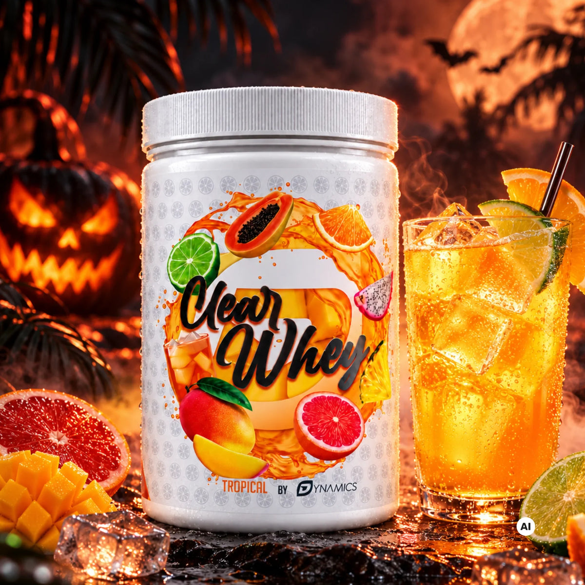 Dynamics Nutrition Halloween – clear whey tropical halloween