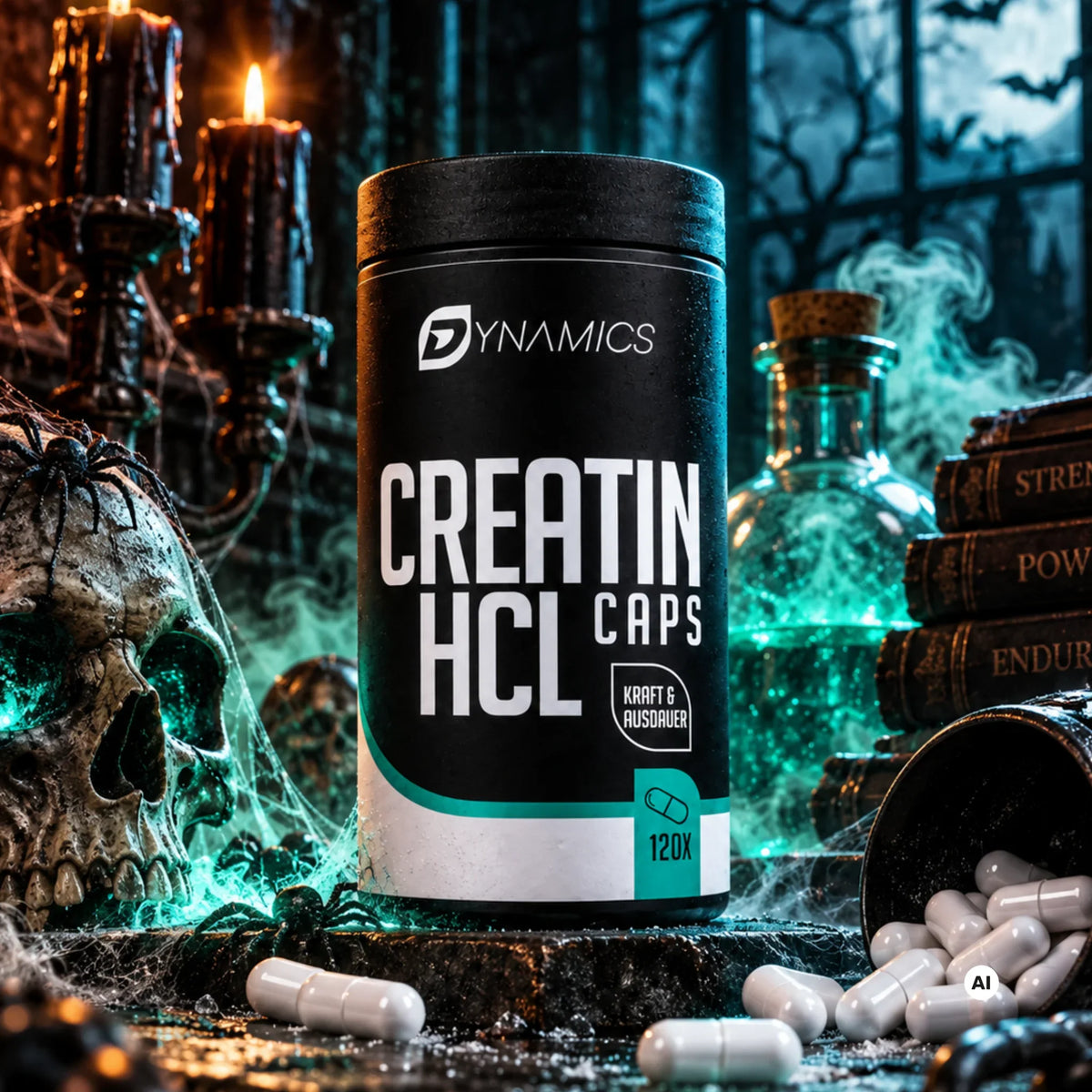 Dynamics Nutrition Halloween – creatin hcl caps halloween