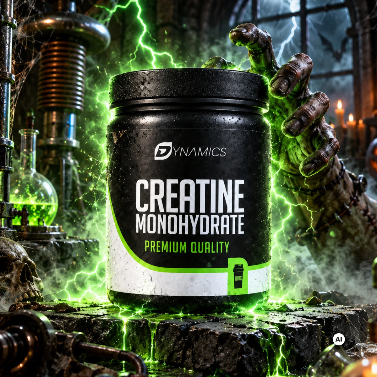 Dynamics Nutrition Halloween – creatin monohydrate halloweeen