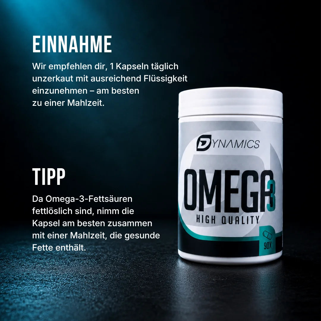 Dynamics Omega 3 90 Kapseln Einnahme 