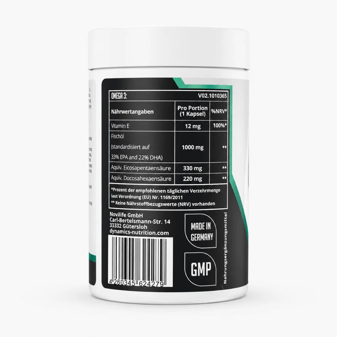 Dynamics Omega 3 90 Kapseln Inhaltsstoffe 