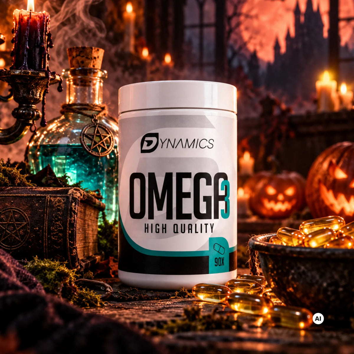Dynamics Nutrition Halloween – omega 3 halloweeen