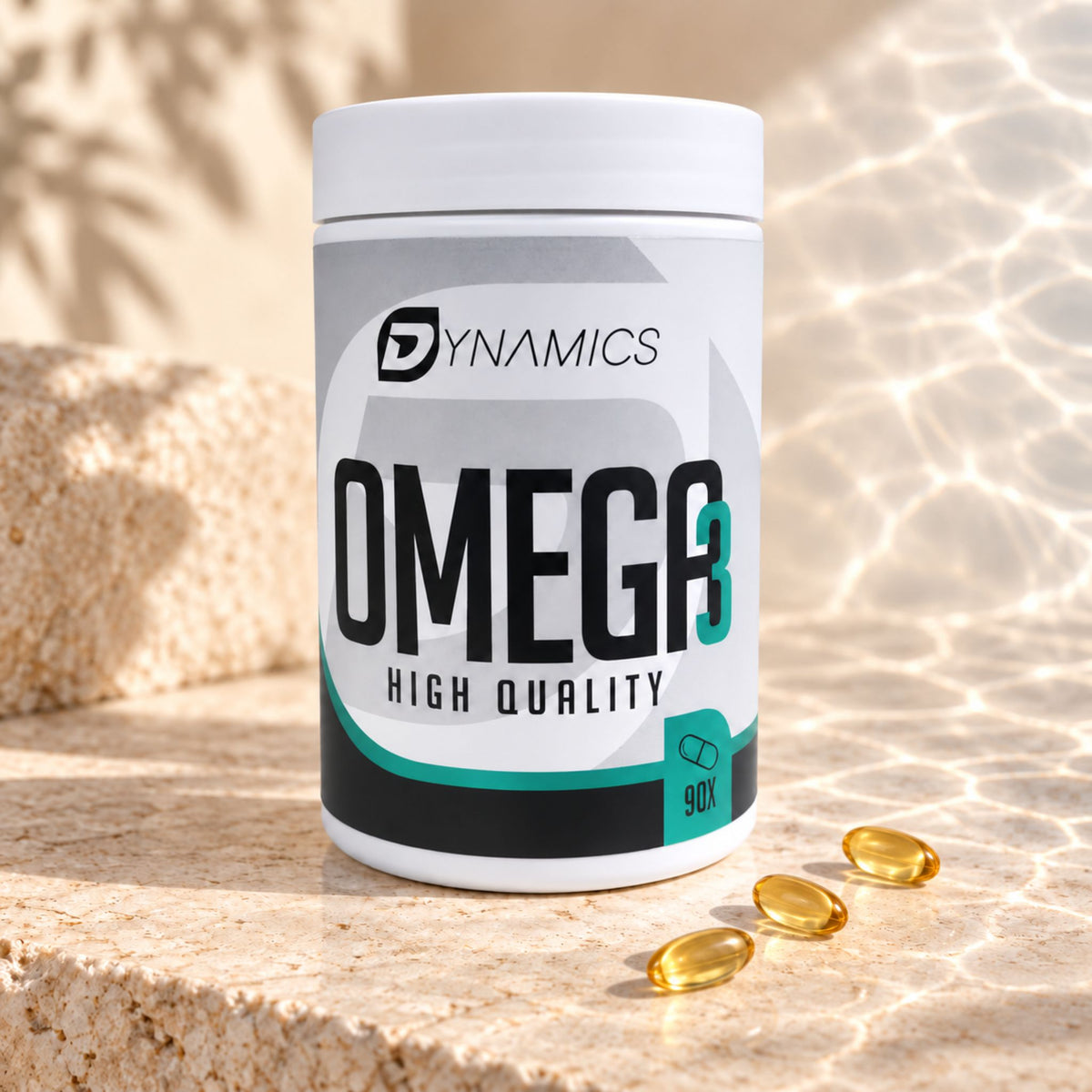 Dynamics Omega 3 90 Kapseln Produktansicht 