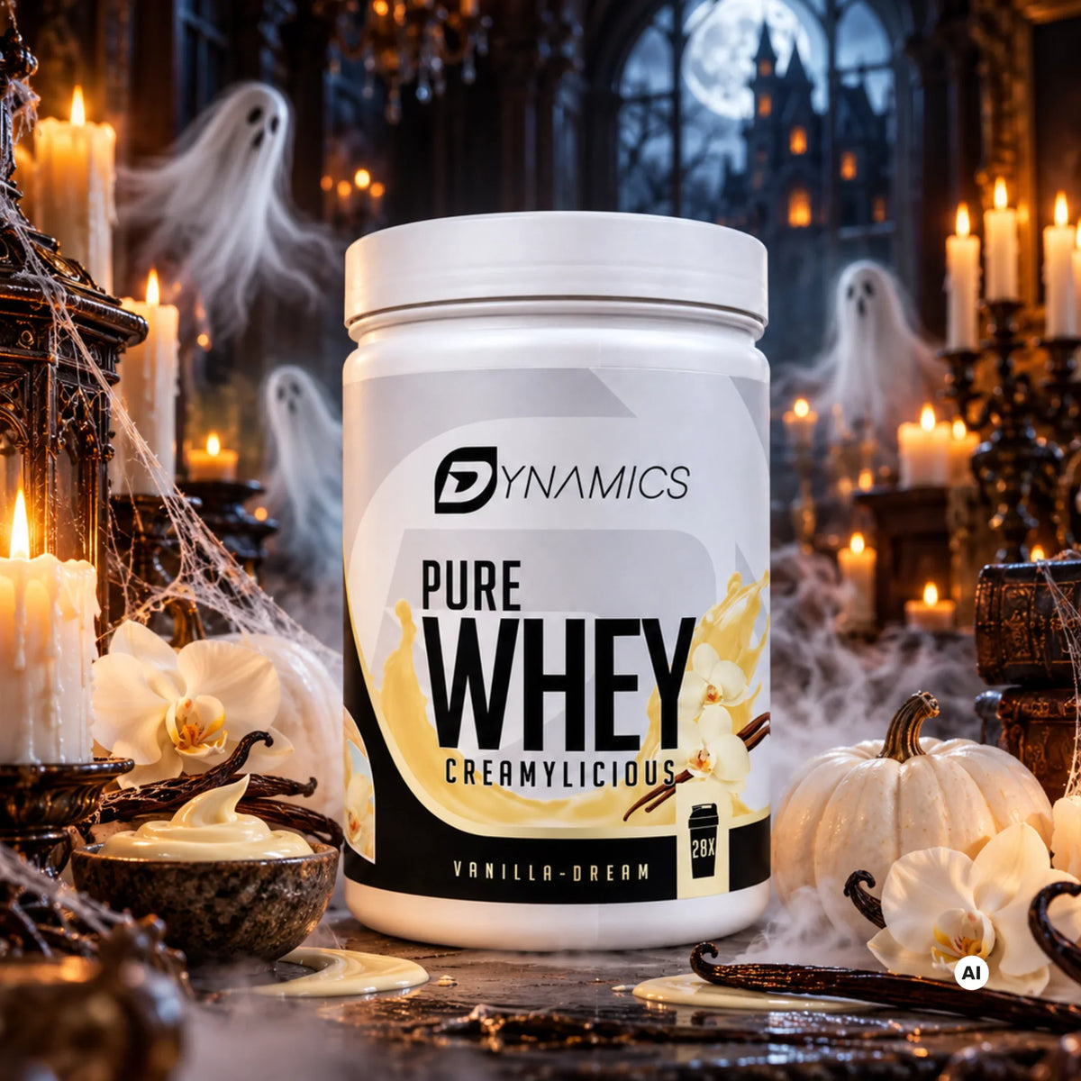 Dynamics Nutrition Halloween – pure whey vanille halloween