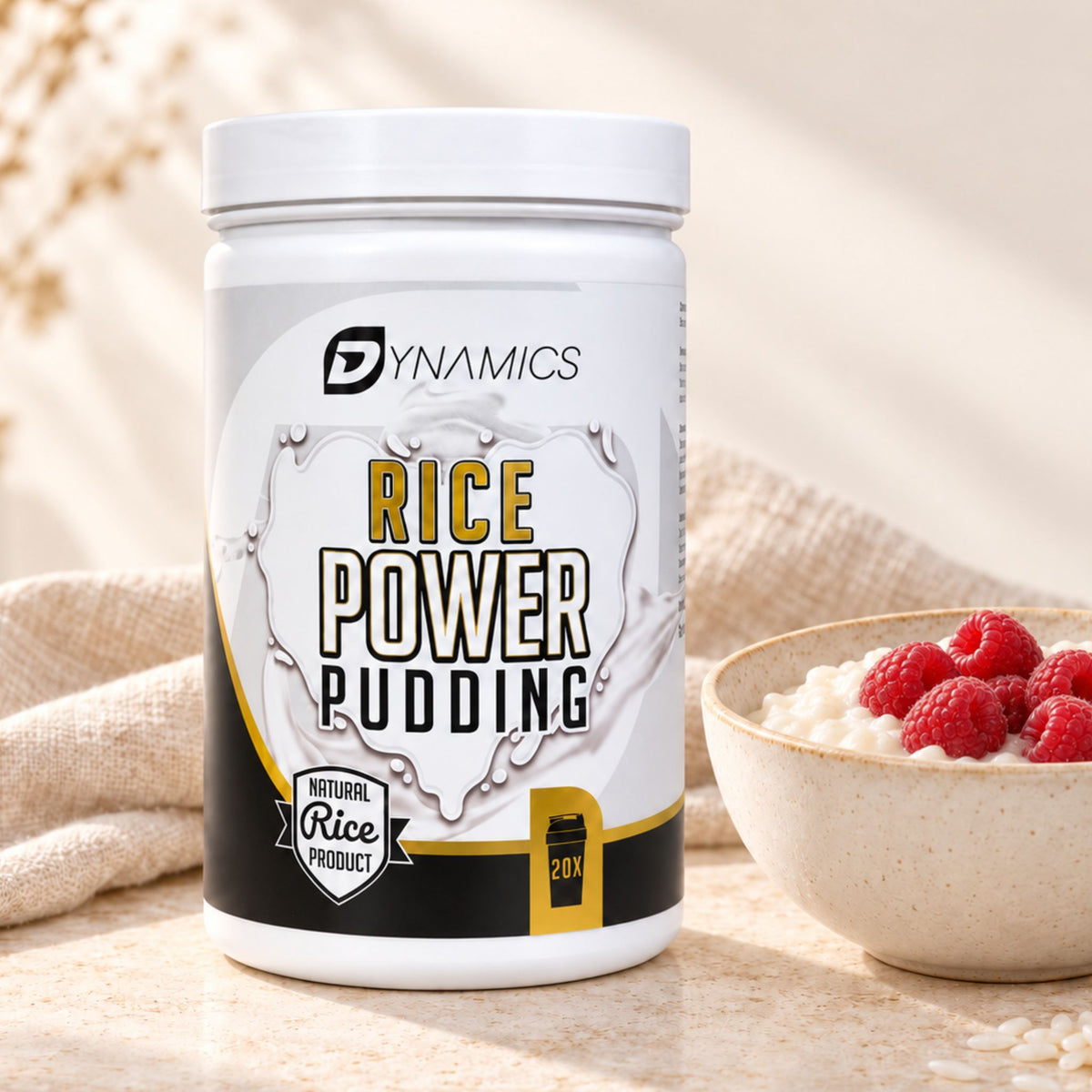 Rice Power Pudding