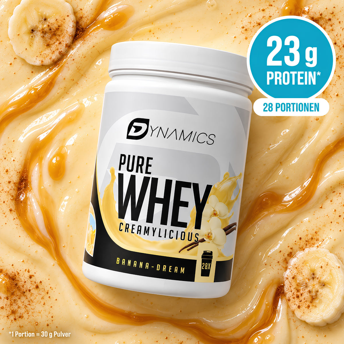 Dynamics Pure Whey Banana Dream Proteinangaben 