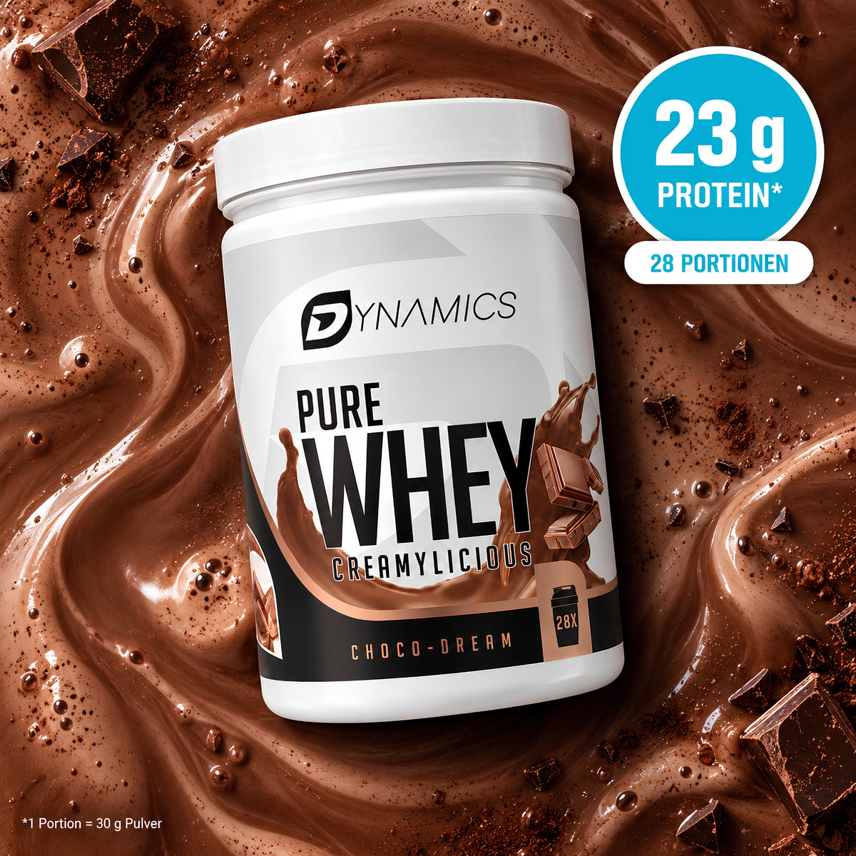 Dynamics Pure Whey Choco Dream Proteinangaben 