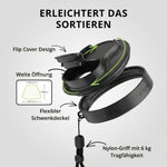 Kapselbox mit Nahaufnahme des Deckels und Verschlusssystem