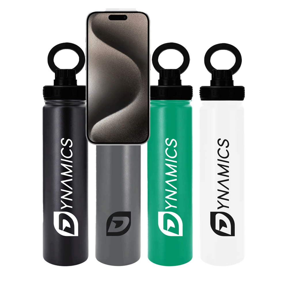Dynamics Nutrition Fitness Bottle in 4 verschiedenen Farben schwarz, grau, grün, weiss